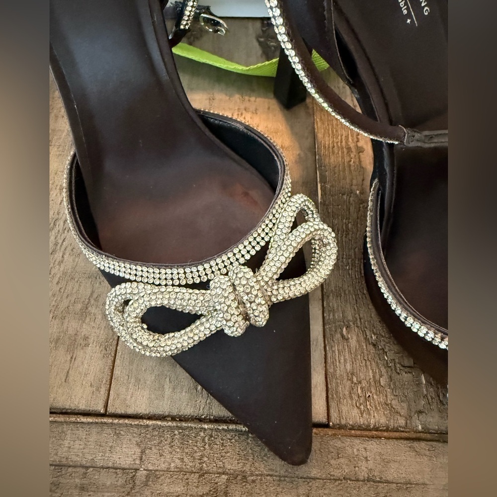 Call it Spring Galaa Rhinestone High Heels, size 7.5. - Picture 2 of 14